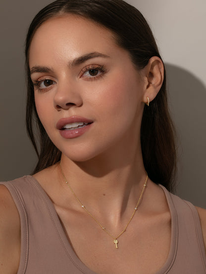 ["You're A Gem Gold Jewelry Set ", " Model Image ", " Uncommon James"]