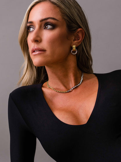 ["It Girl Mixed Metal Jewelry Set ", " Campaign Image ", " Uncommon James"]