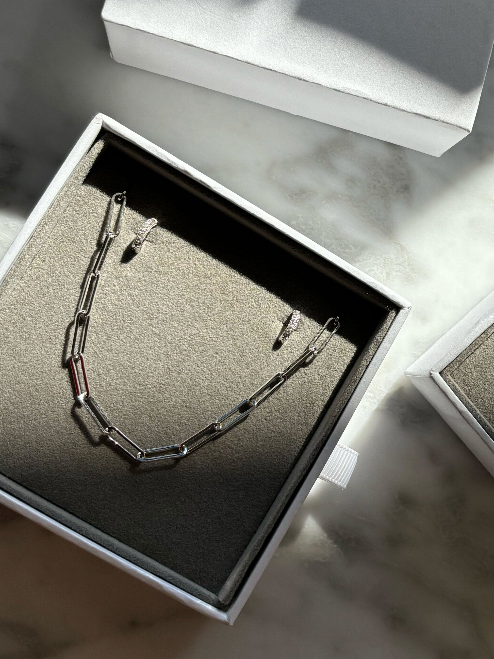 Timeless Sterling Silver Jewelry Set | Lifestyle Image | Uncommon James