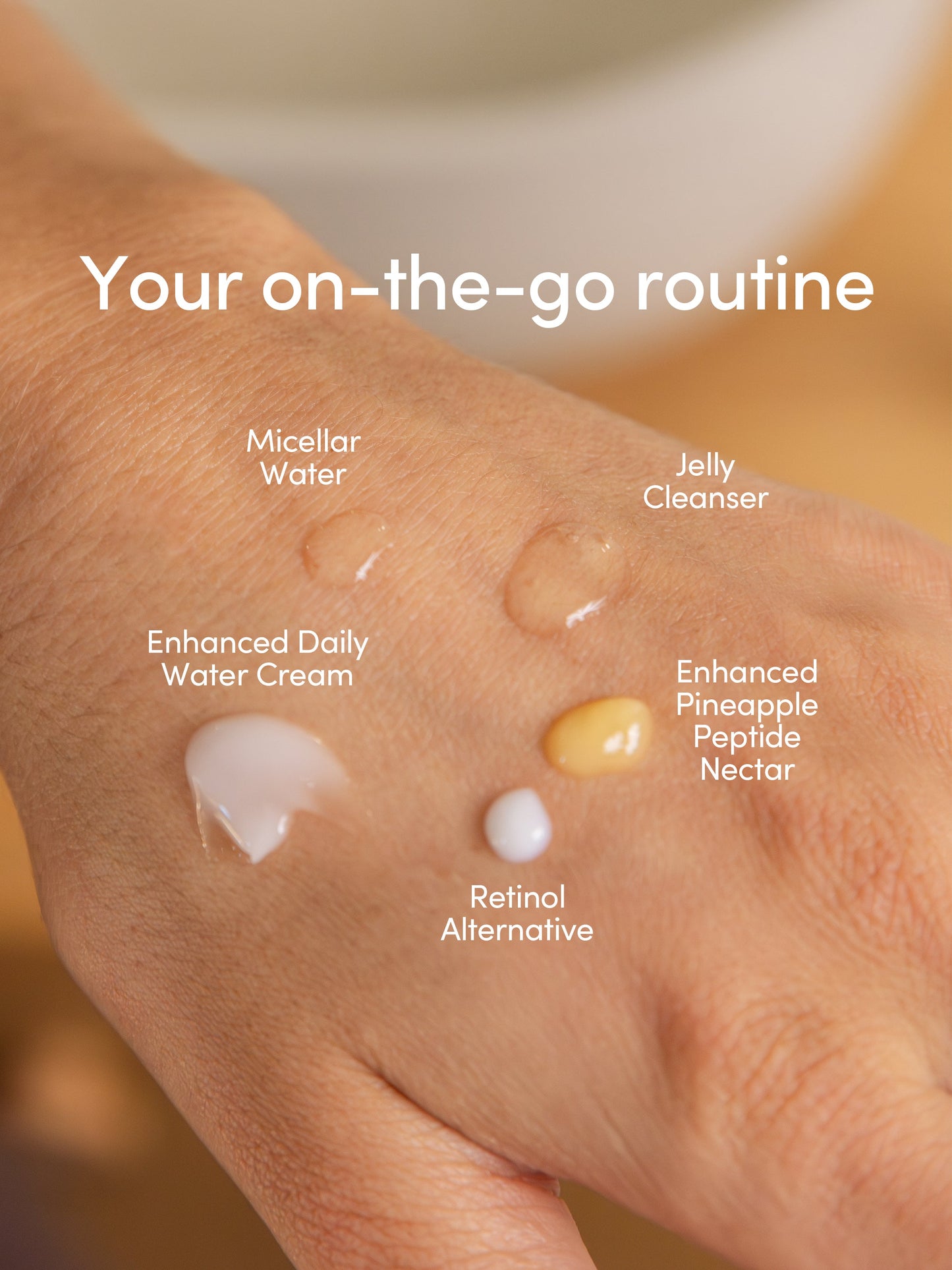 Daily Skincare Travel Set |Information Image | Uncommon Beauty