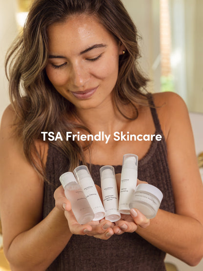 ["Daily Skincare Travel Set ", "TSA Image ", " Uncommon Beauty"]