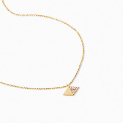 ["Split Personality Vermeil Necklace ", " Gold Vermeil ", " Product Detail Image 2 ", " Uncommon James"]