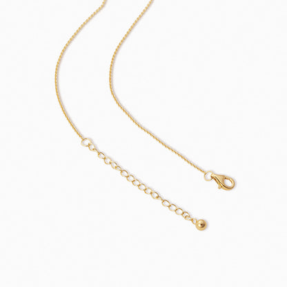 ["Split Personality Vermeil Necklace ", " Gold Vermeil ", " Product Detail Image 3 ", " Uncommon James"]