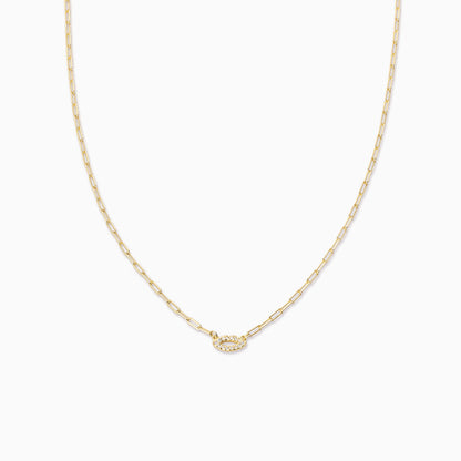 ["Diamond Lips Vermeil Necklace ", " Gold Vermeil ", " Product Detail Image ", " Uncommon James"]