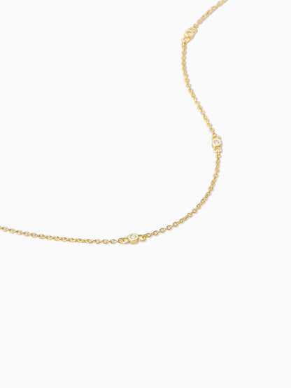 ["Dainty Diamond Vermeil Bracelet ", " Gold Vermeil ", " Product Detail Image 2 ", " Uncommon James"]