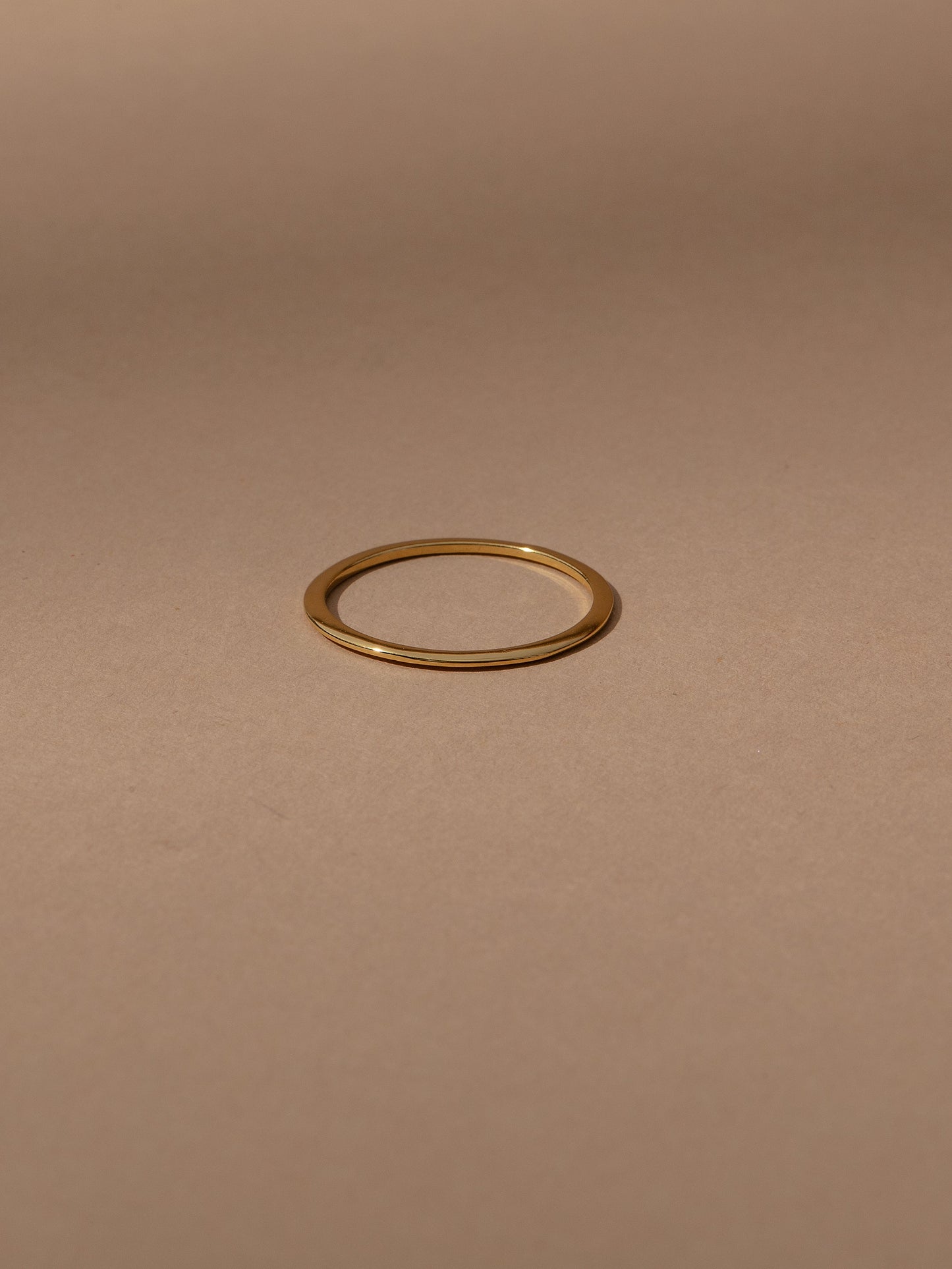 Simple Life Vermeil Ring | Gold | Product Image | Uncommon James