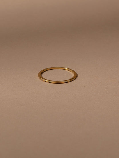 Simple Life Vermeil Ring | Gold | Product Image | Uncommon James