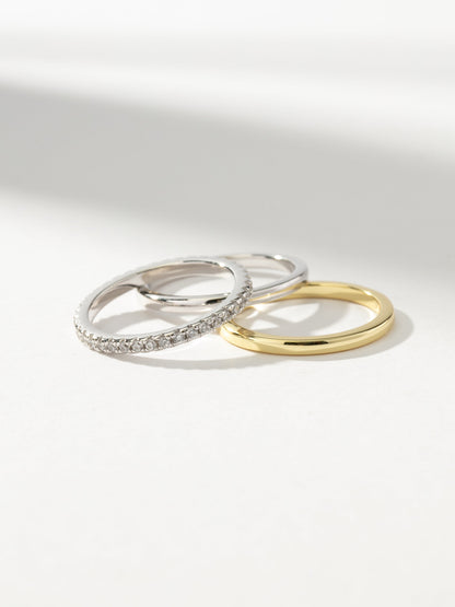 ["Mixed Ring Stack (Set of 3) ", " Mixed Metal ", " Product Detail Image ", " Uncommon James"]