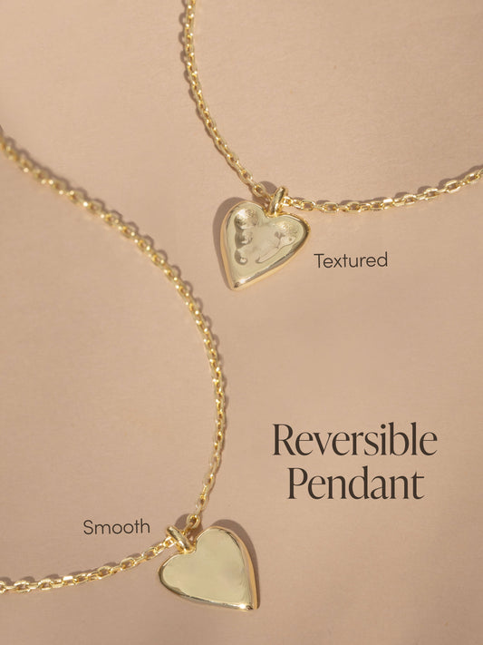Vermeil Golden Heart Necklace | Gold Vermeil | Product Image 2 | Uncommon James