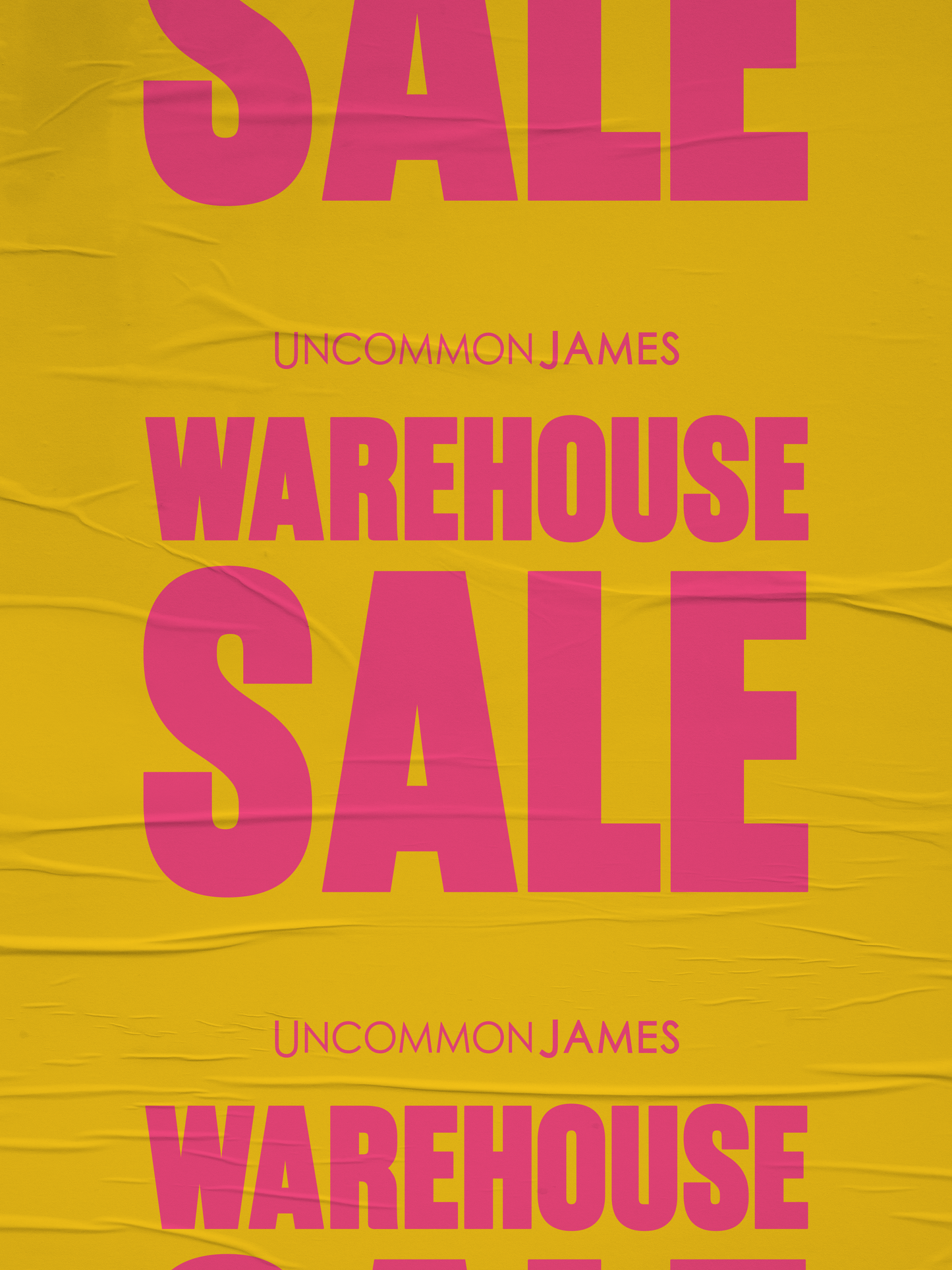 Warehouse Sale Ticket