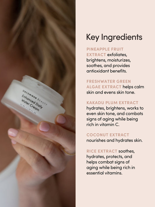 Enhanced Daily Water Cream | Full Size / 1.76 fl oz | Product Image | Uncommon Beauty
