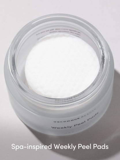 ["Weekly Peel Pads ", " 48 ml // 1.62 fl oz ", " Tight Image ", " Uncommon Beauty"]