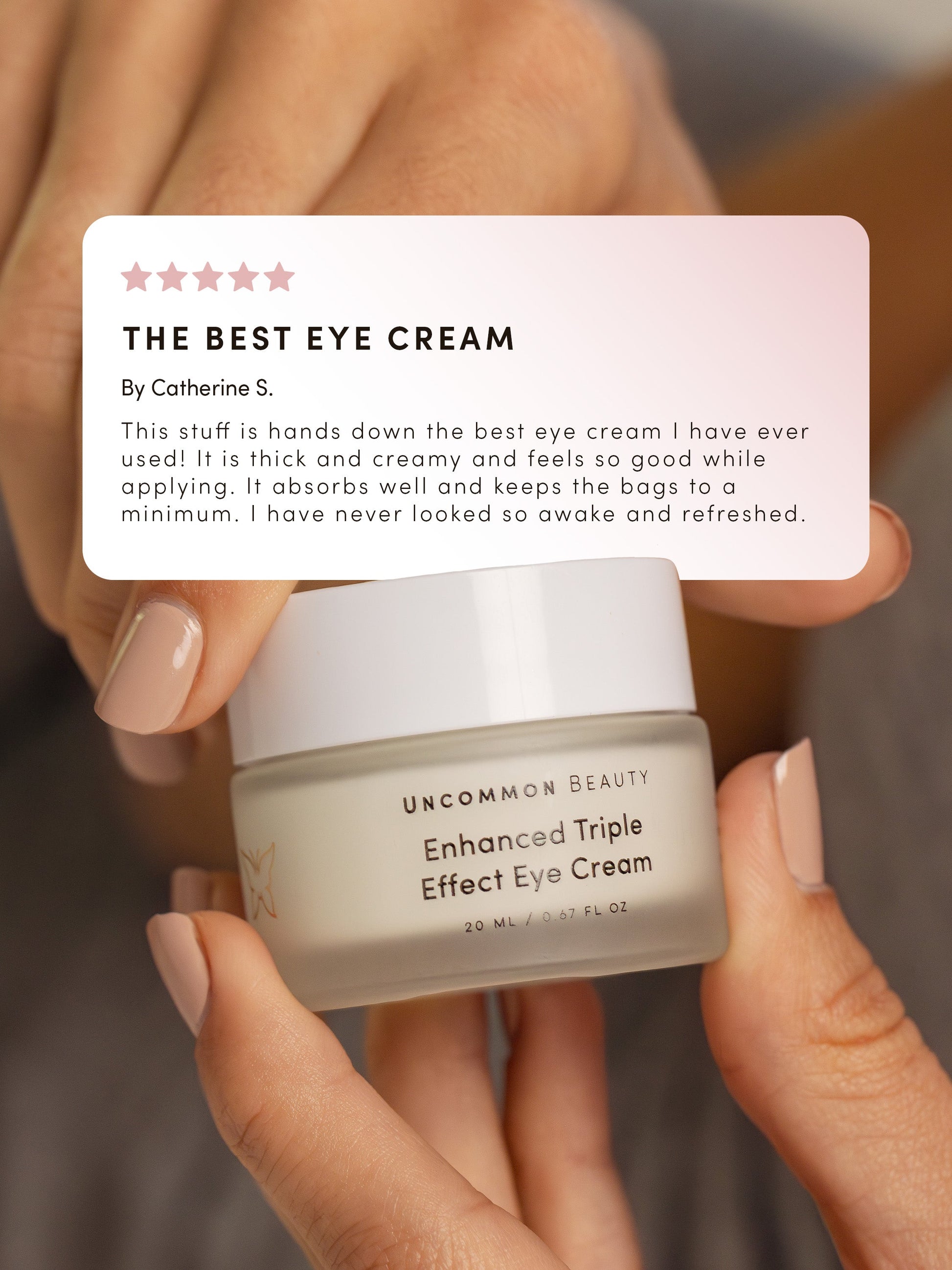 Enhanced Triple Effect Eye Cream | 20 ml // 0.67 fl oz | Product Image | Uncommon Beauty