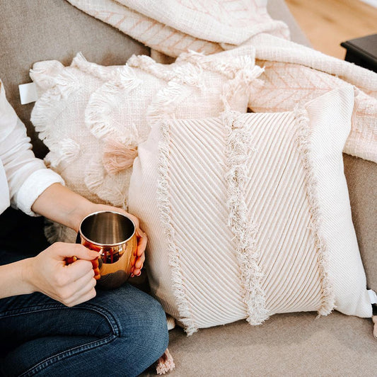 FEATHER PILLOW COVER