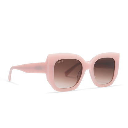 ["UNCOMMON JAMES x DIFF ", " RETRO SUNGLASSES ", " CREAMY PINK"]