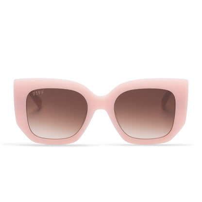 ["UNCOMMON JAMES x DIFF ", " RETRO SUNGLASSES ", " CREAMY PINK"]