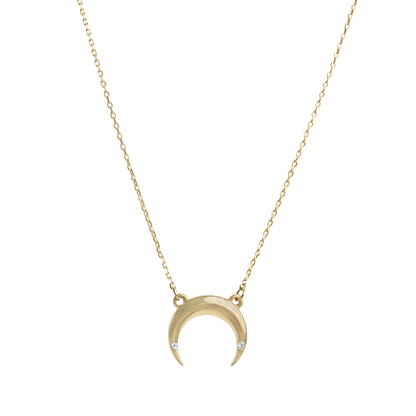 ["CRESCENT NECKLACE"]