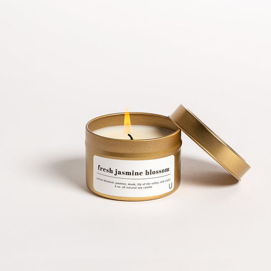 Fresh Jasmine Blossom 4oz Candle