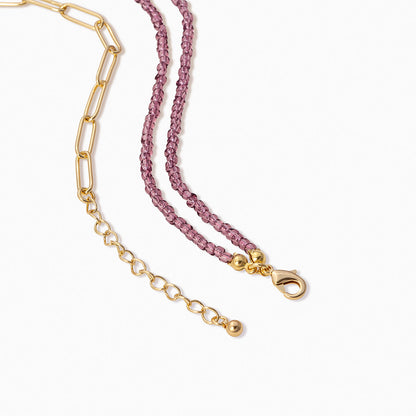 ["Bead and Chain Necklace ", " GOLD"]