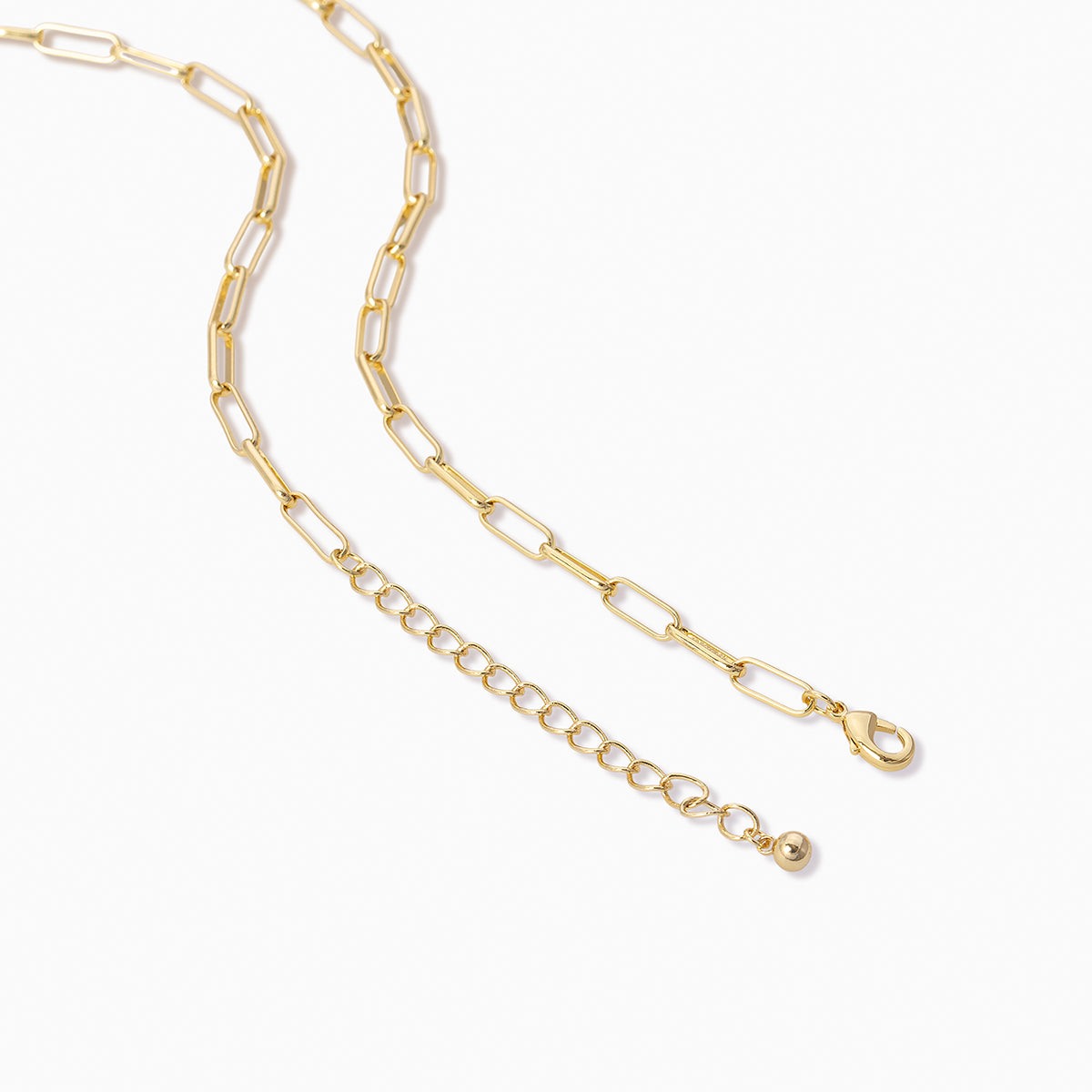 Navy Enamel Heart Necklace | GOLD
