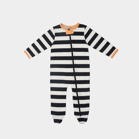 Halloween Footed Sleeper | STRIPES