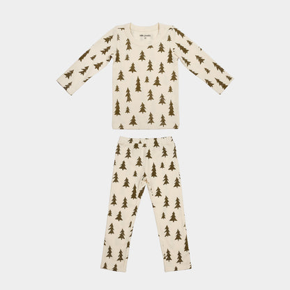 Long-Sleeve Pajamas | FOREST TREES