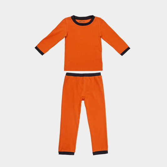Long-Sleeve Pajamas | ORANGE