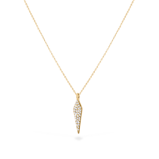 STRAIGHT TO THE POINT NECKLACE