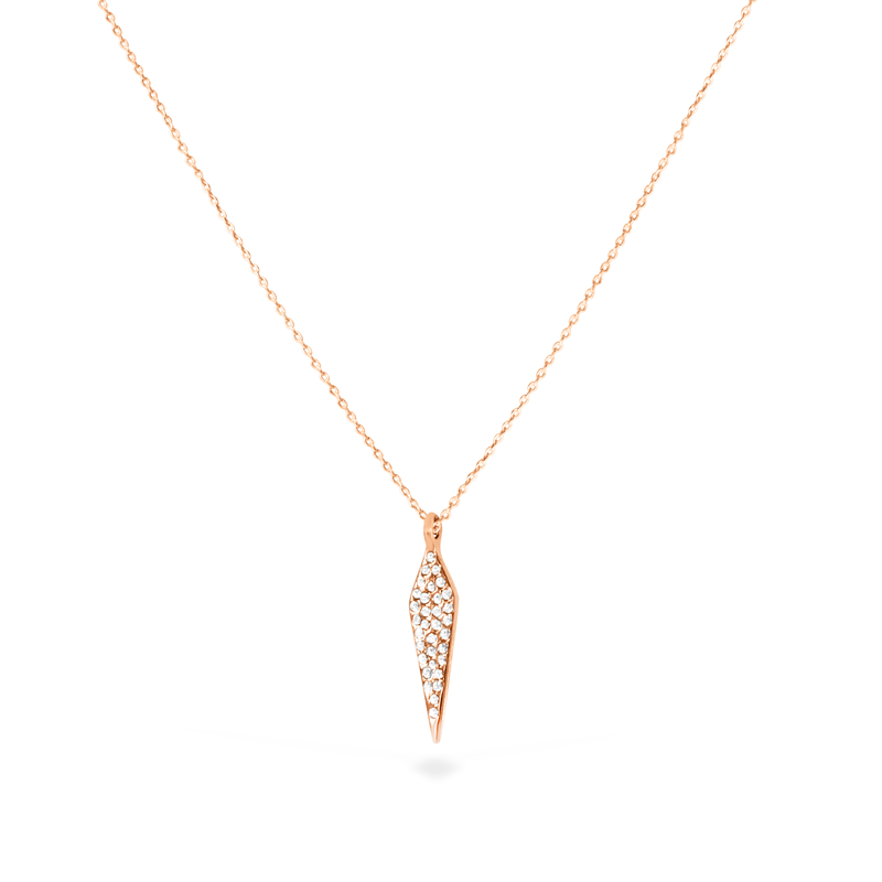 STRAIGHT TO THE POINT NECKLACE