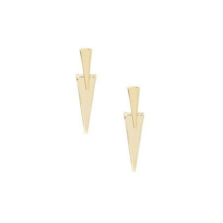 ILLUSION EAR JACKET | GOLD